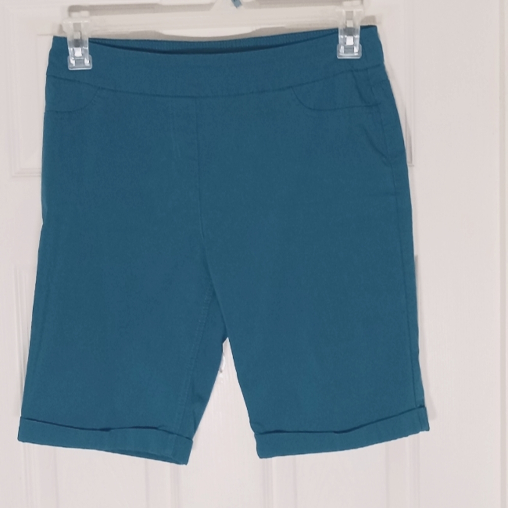 Bike shorts Soft Surroundings knit Size Small Bermuda Length